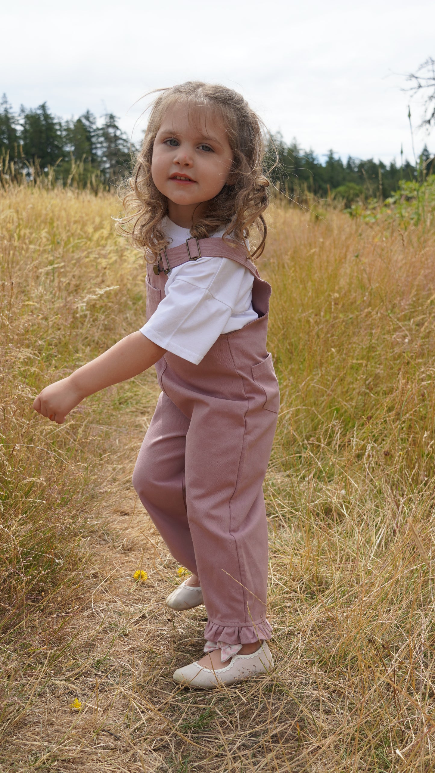 Rosalie Ruffle Overalls