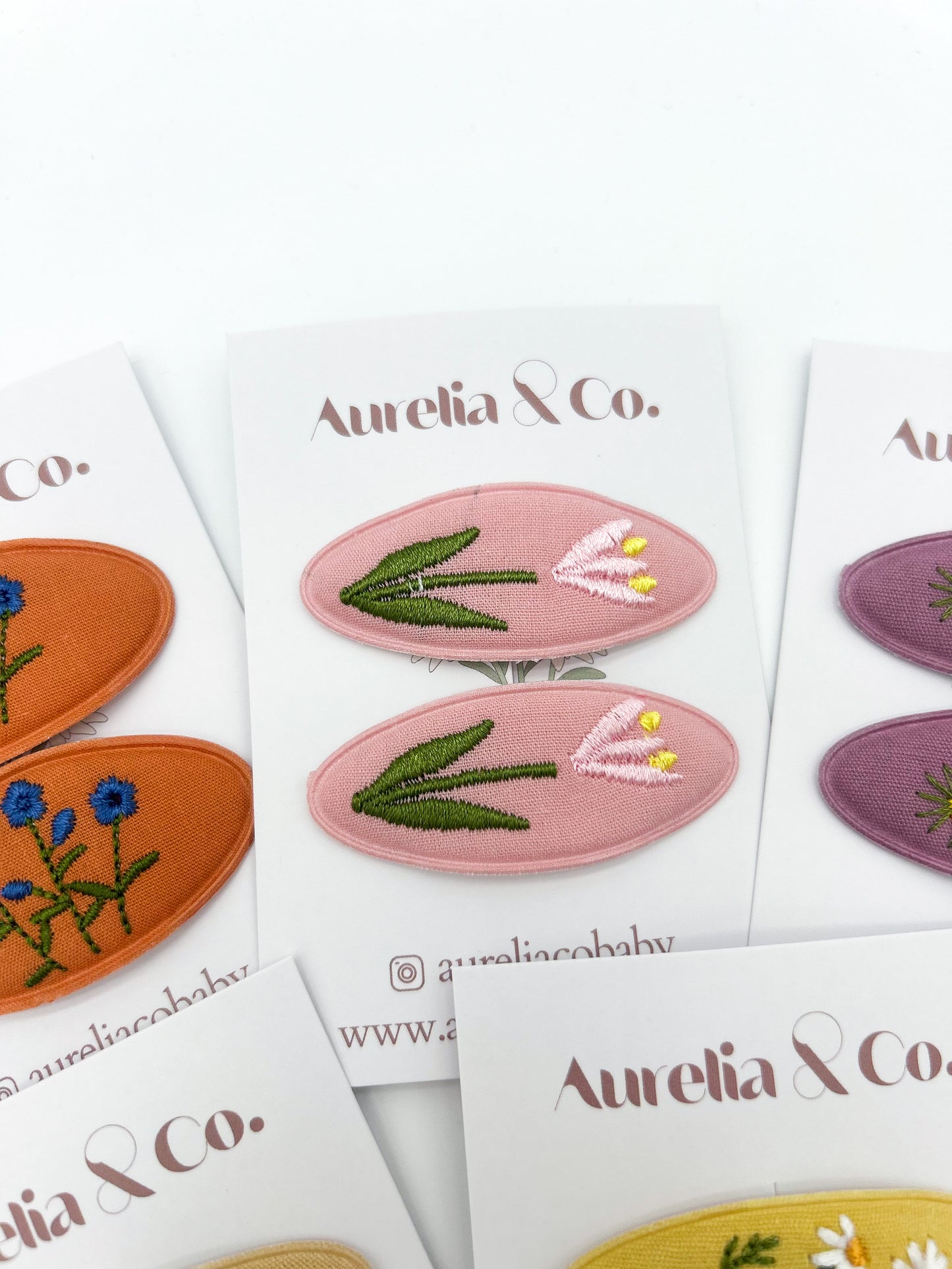 Spring Florals Barrettes
