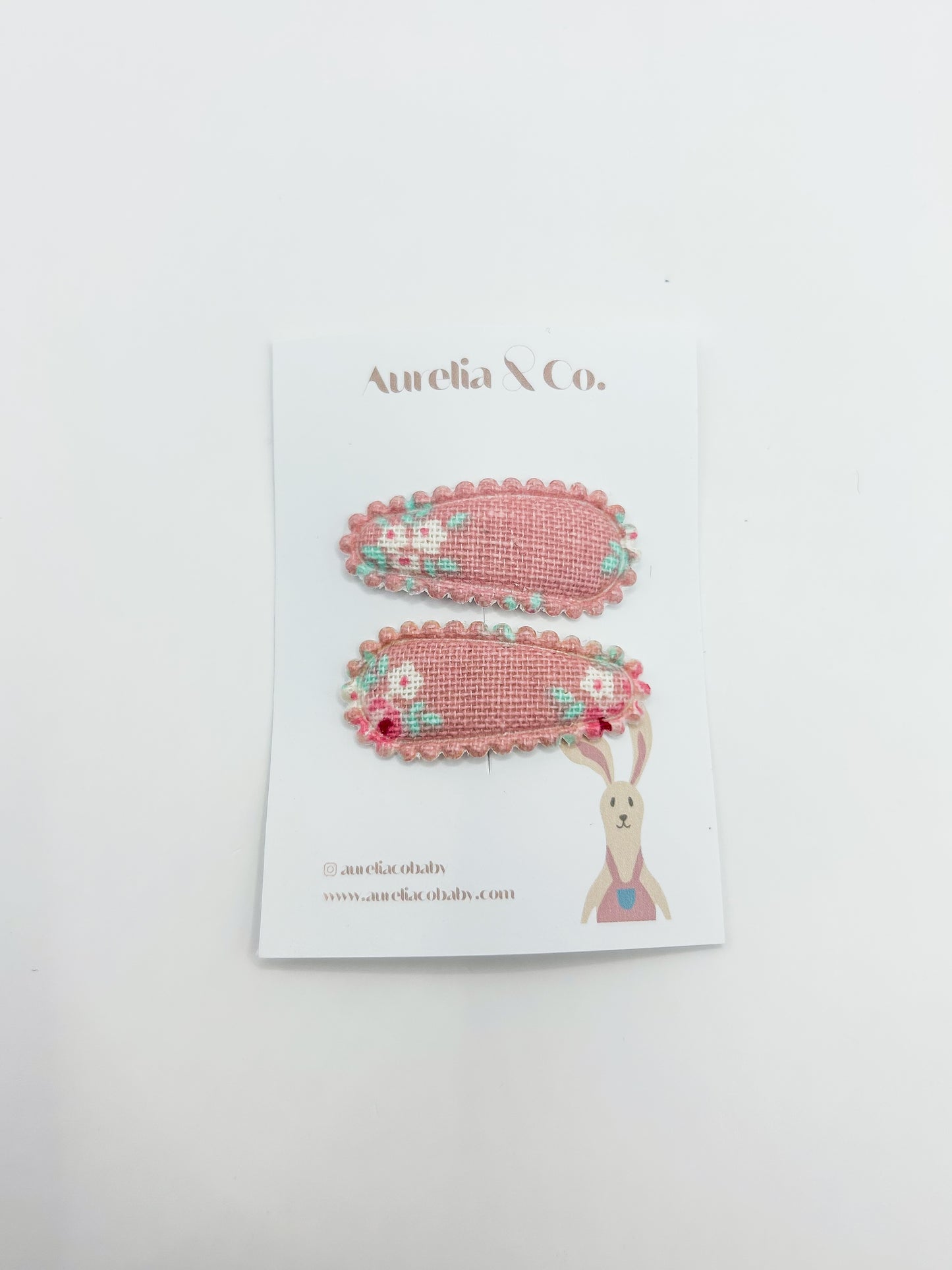 Mini Floral Barrettes