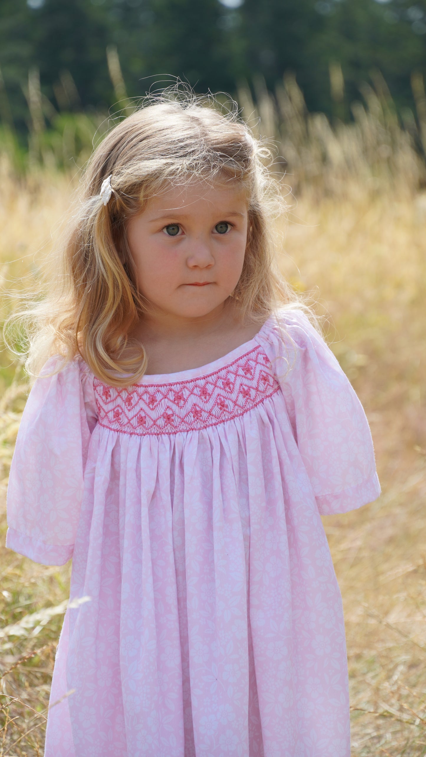 Isla Smocked Babydoll Dress