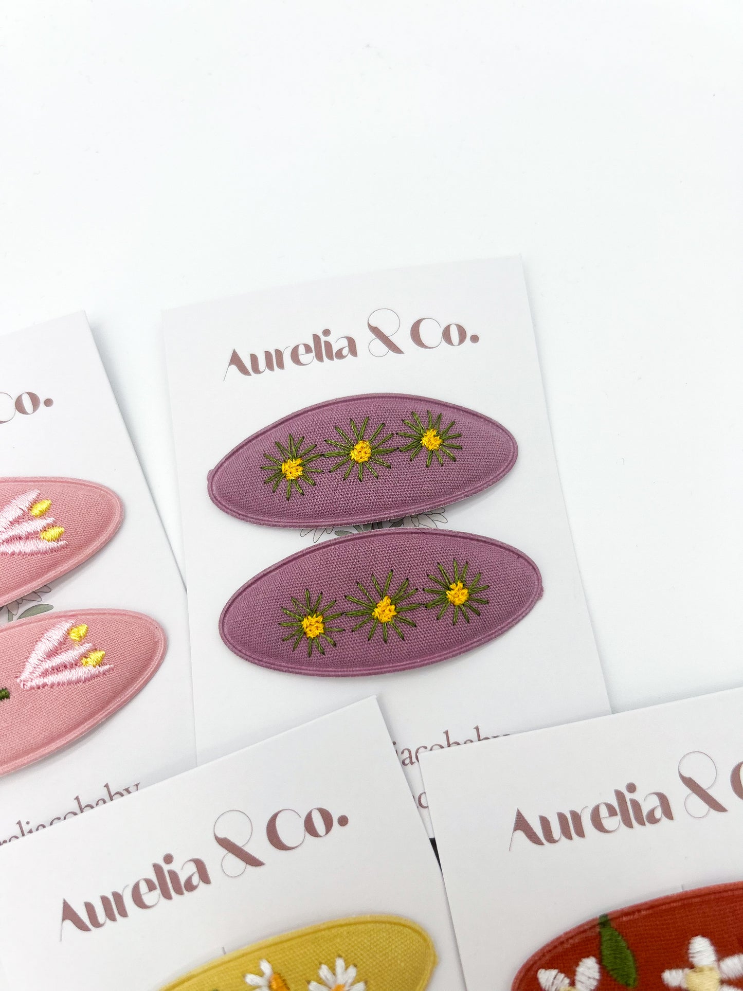 Spring Florals Barrettes