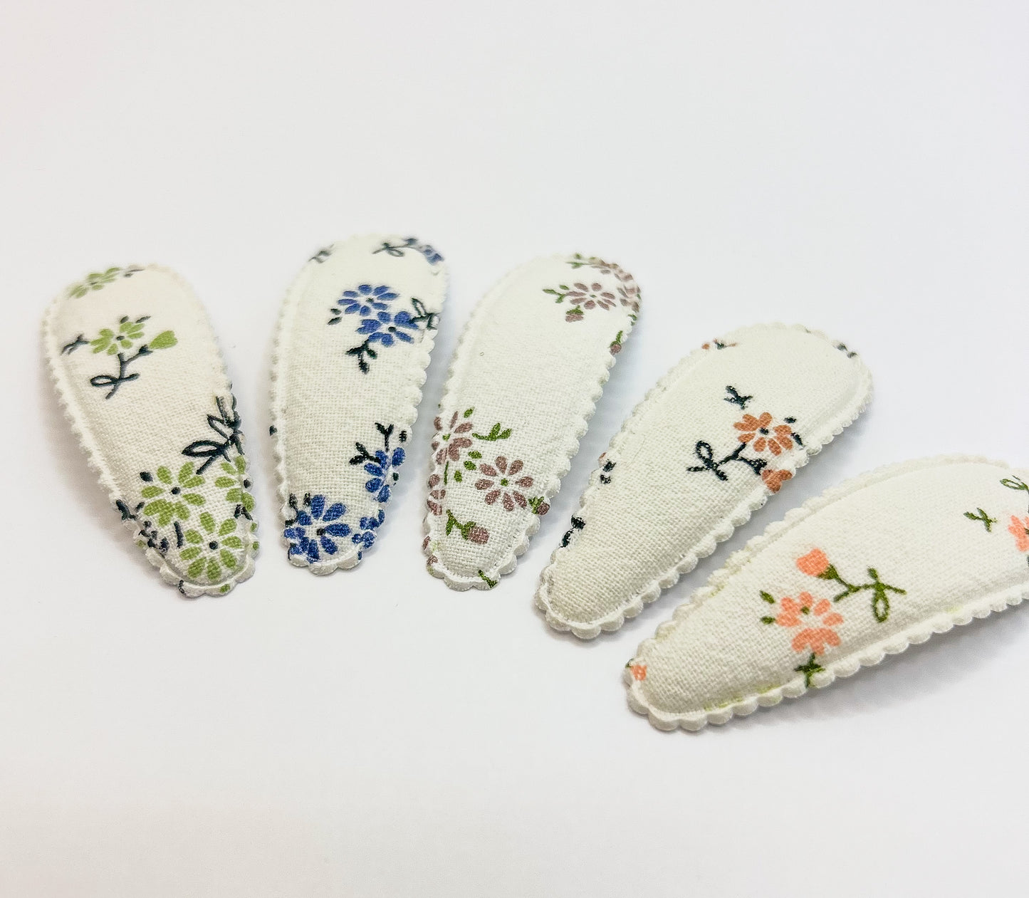 Ditsy Floral Hair Barrettes