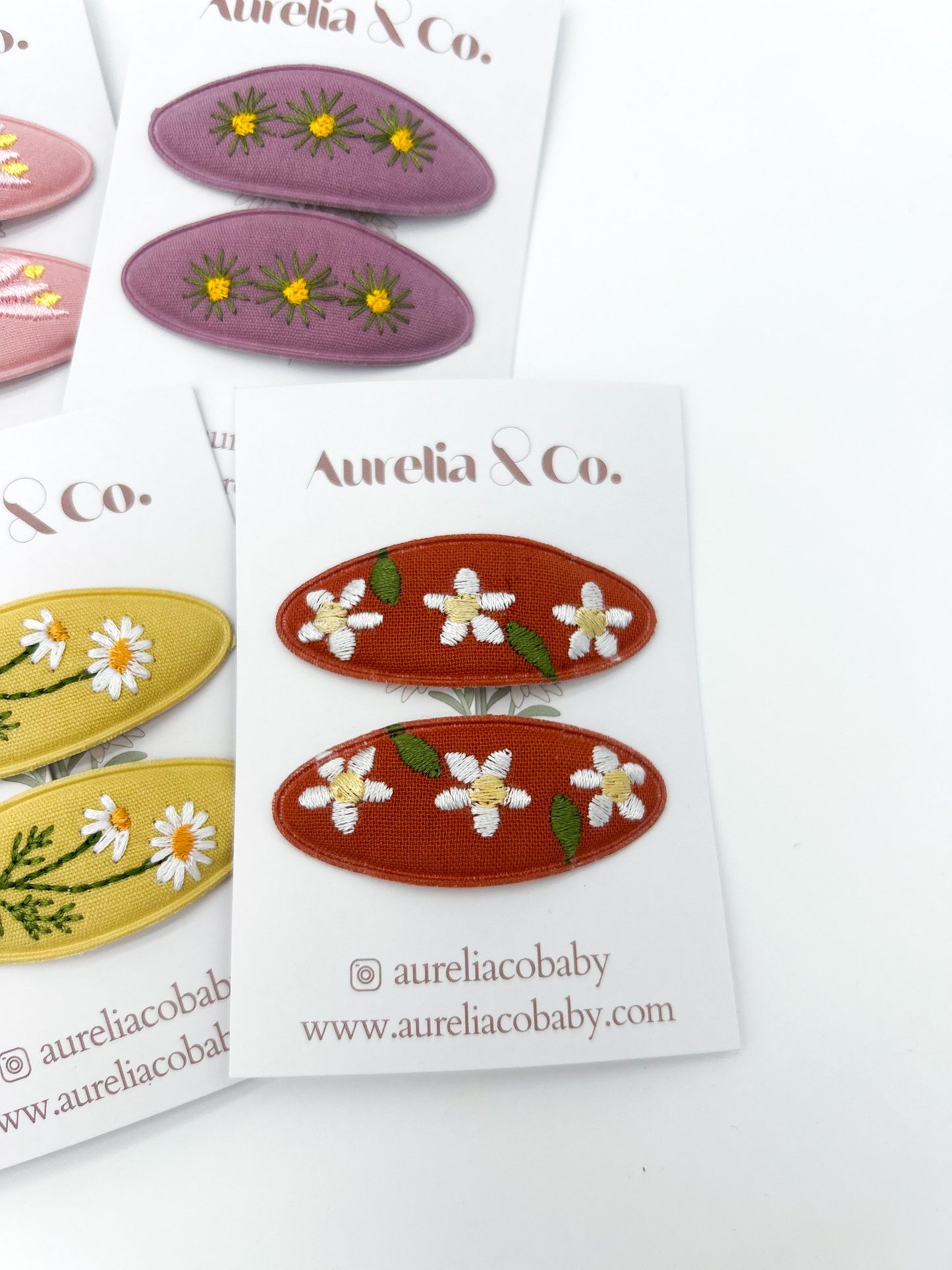 Spring Florals Barrettes