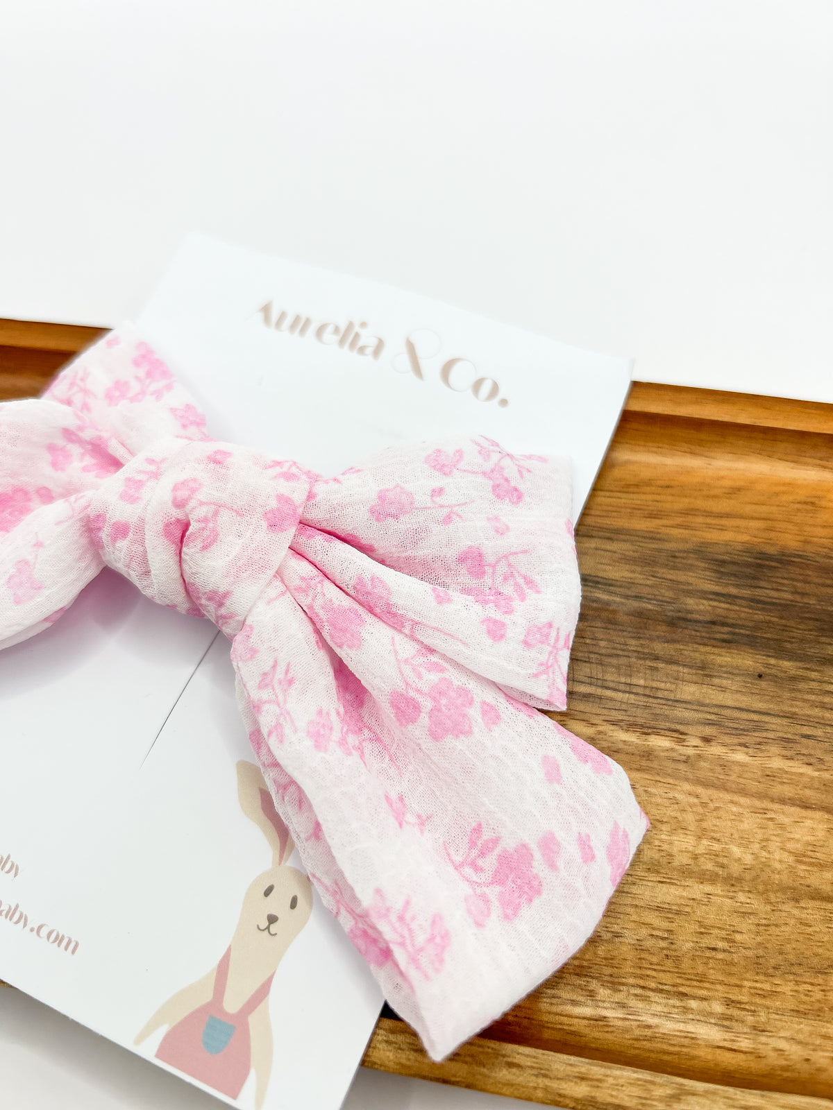 Pink Medium Bows