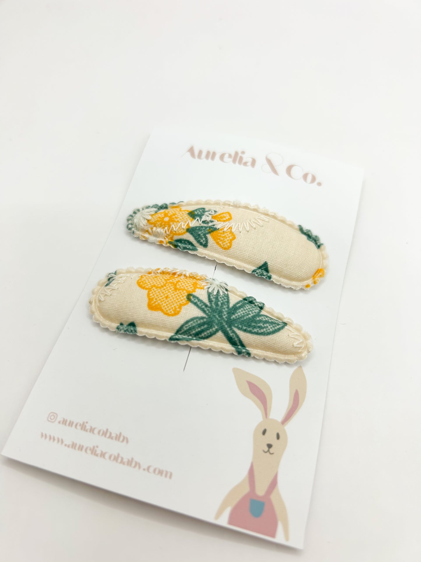 Floral Barrettes