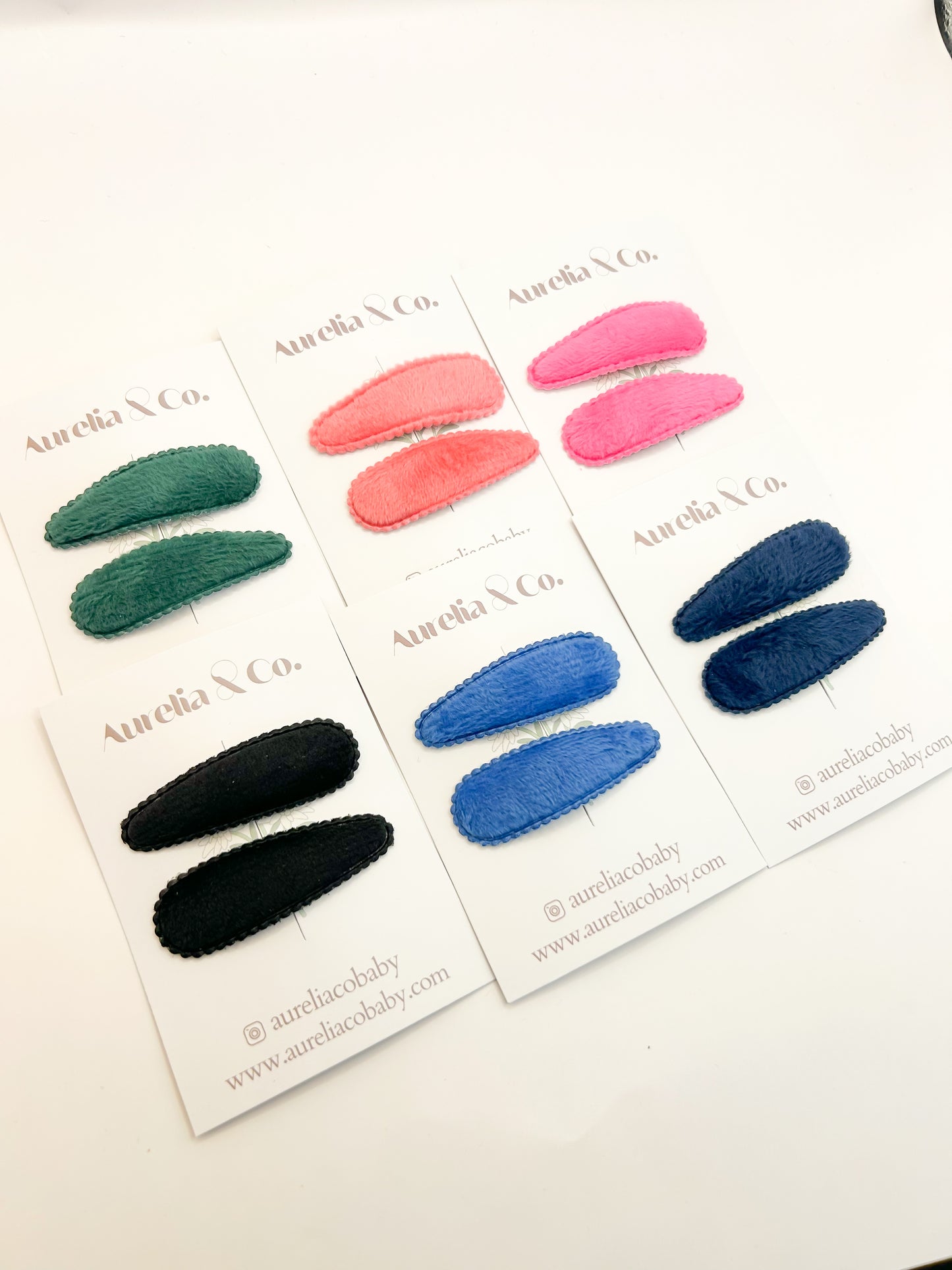 Plush Touch Barrettes
