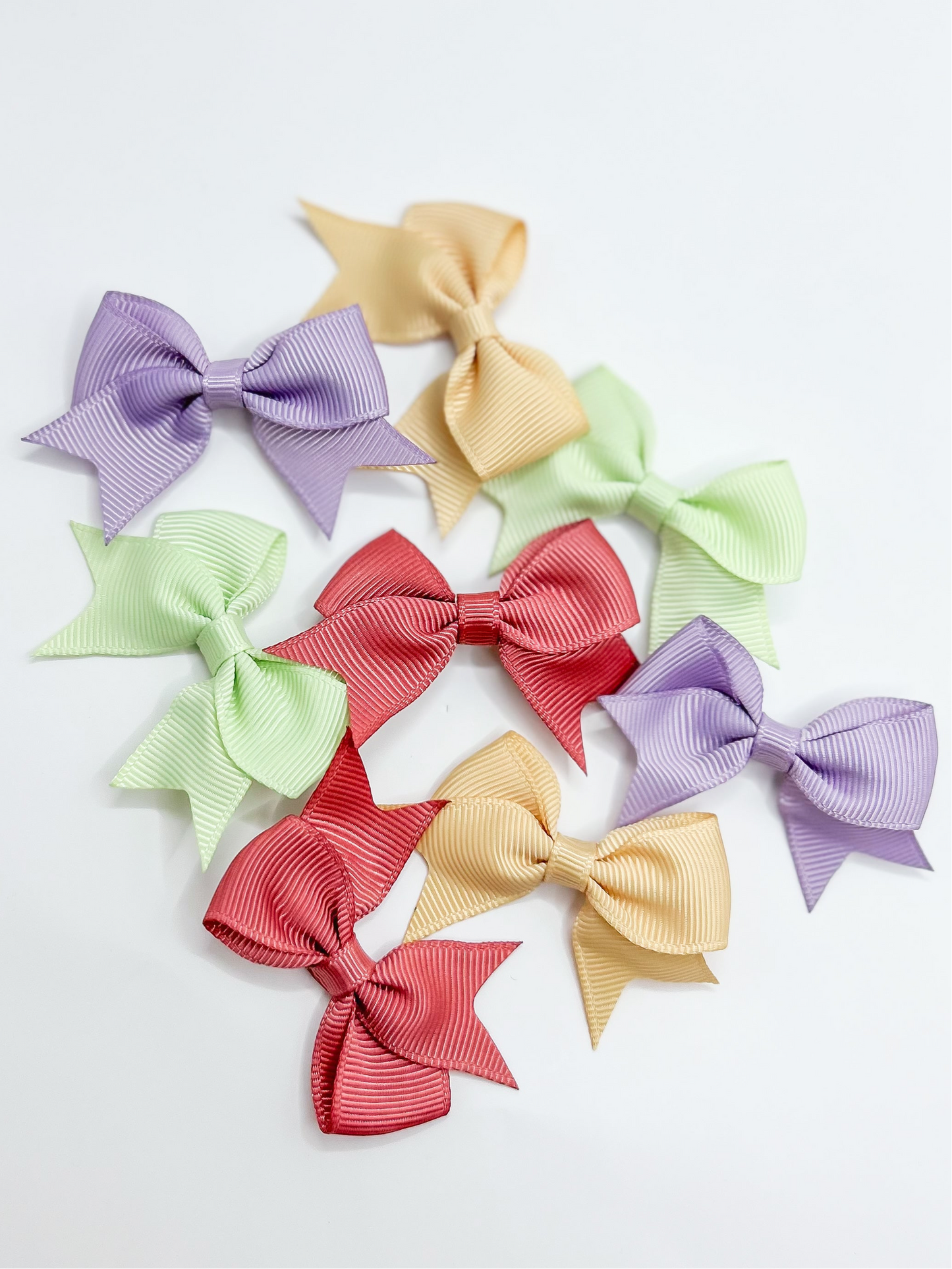 Pigtail Grosgrain Bows