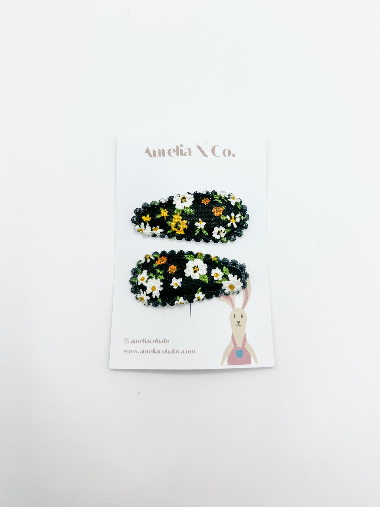 Mini Floral Barrettes