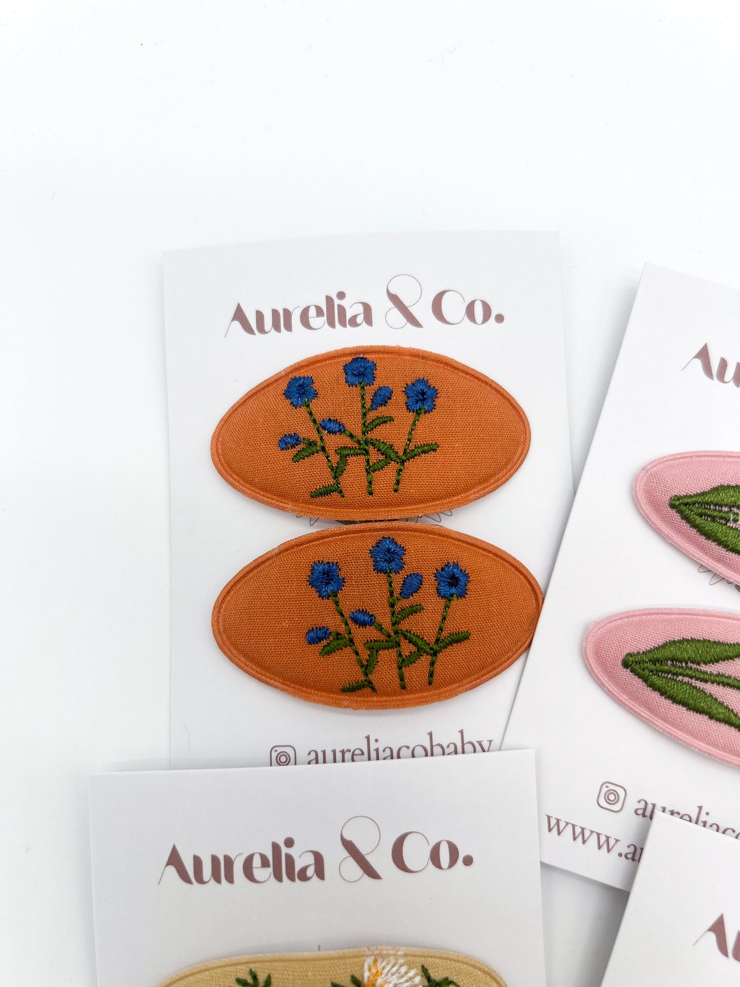 Spring Florals Barrettes