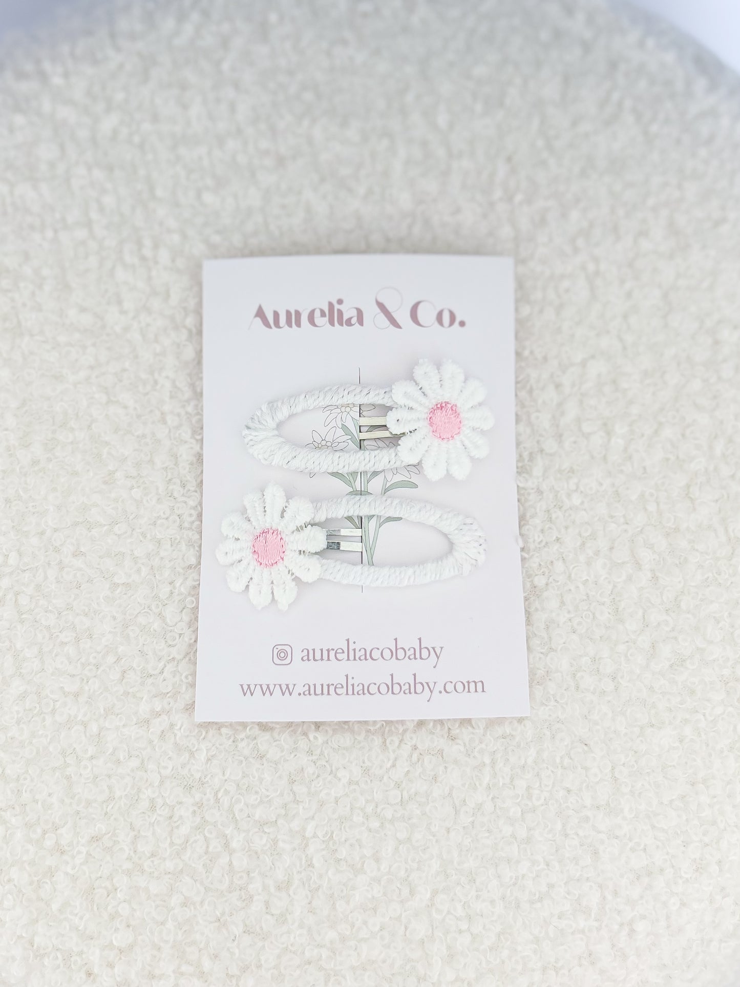 Daisy Peekaboo Barrette