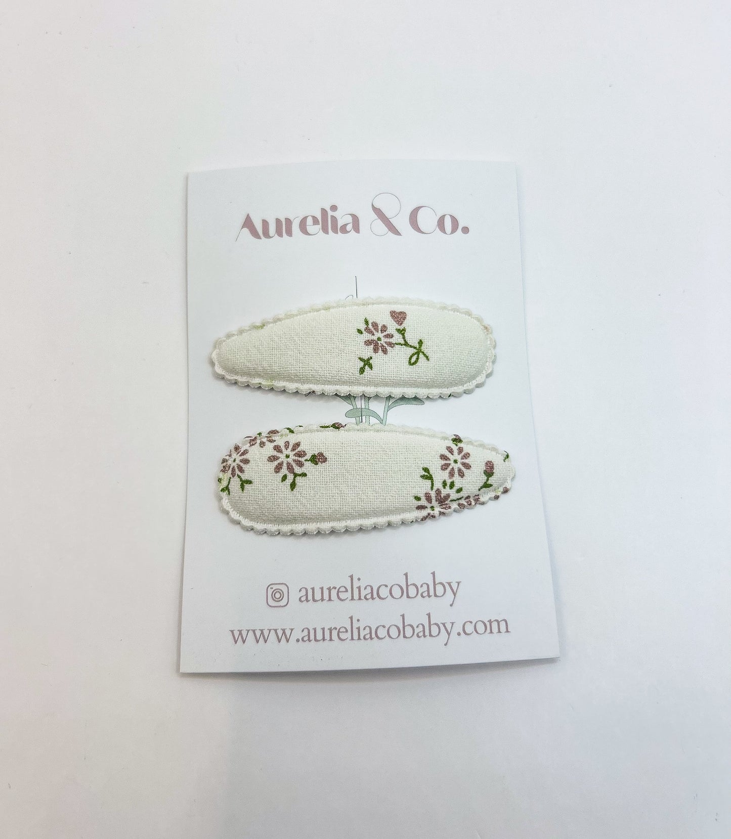 Ditsy Floral Hair Barrettes