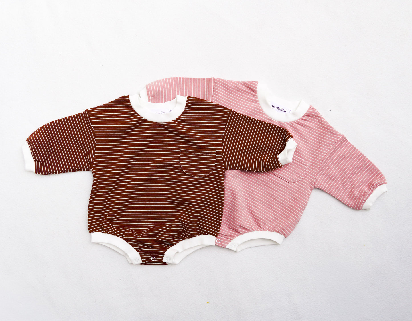 Everyday Stripe Romper - Organic Cotton