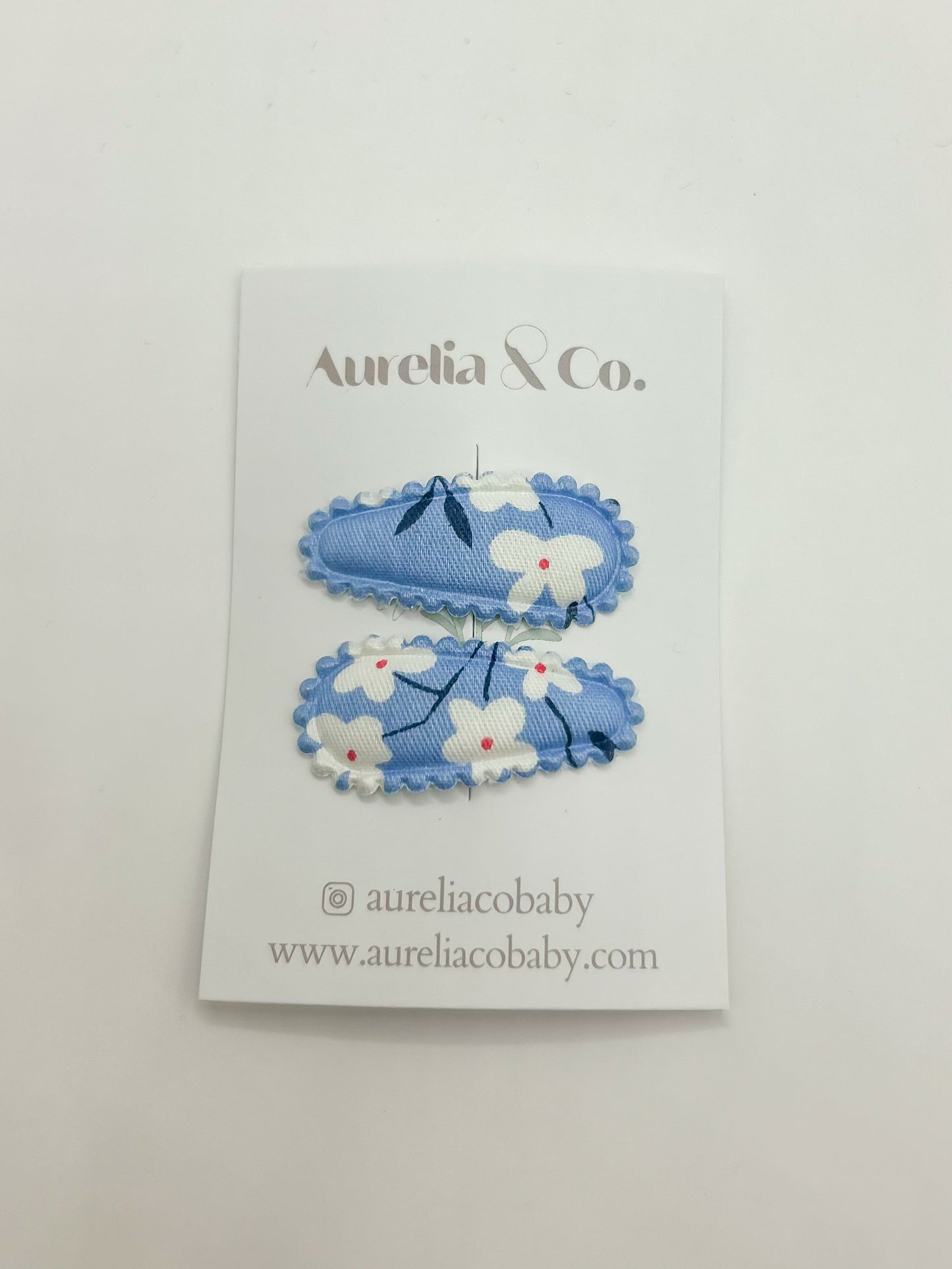 Mini Floral Barrettes