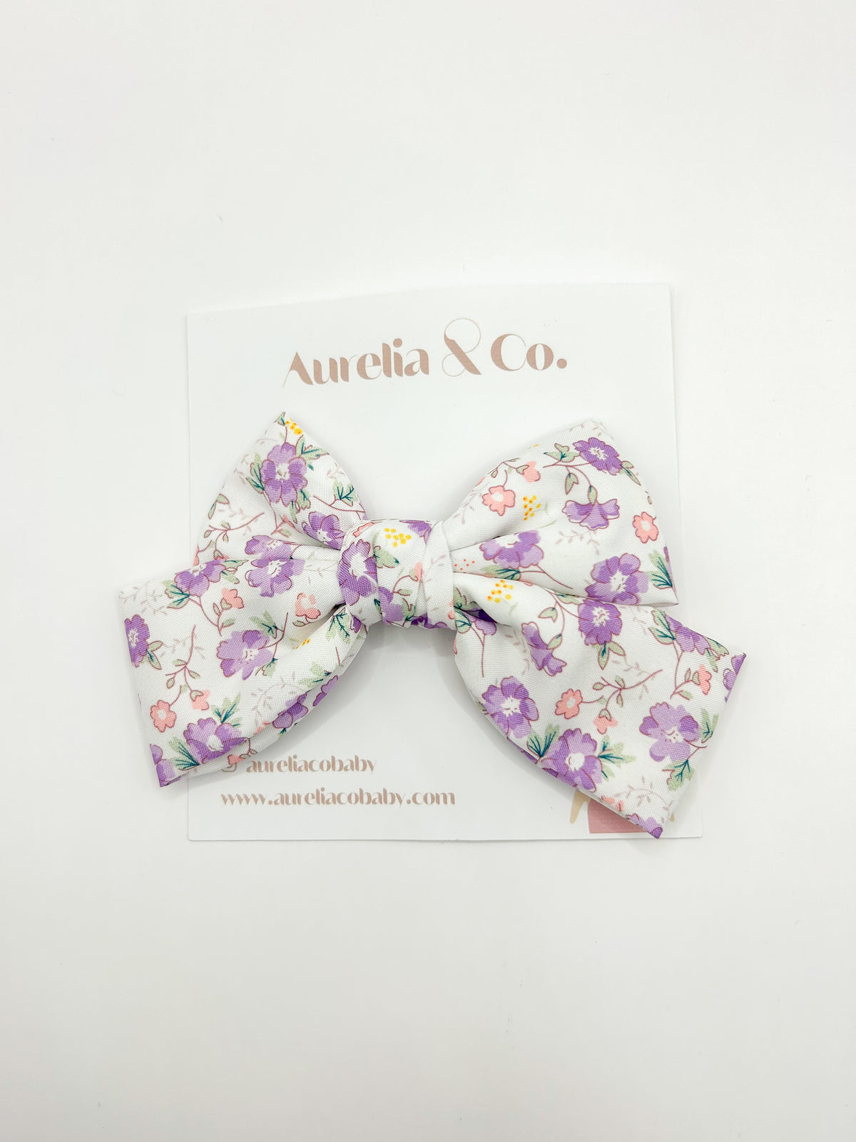 Purple Medium Bows