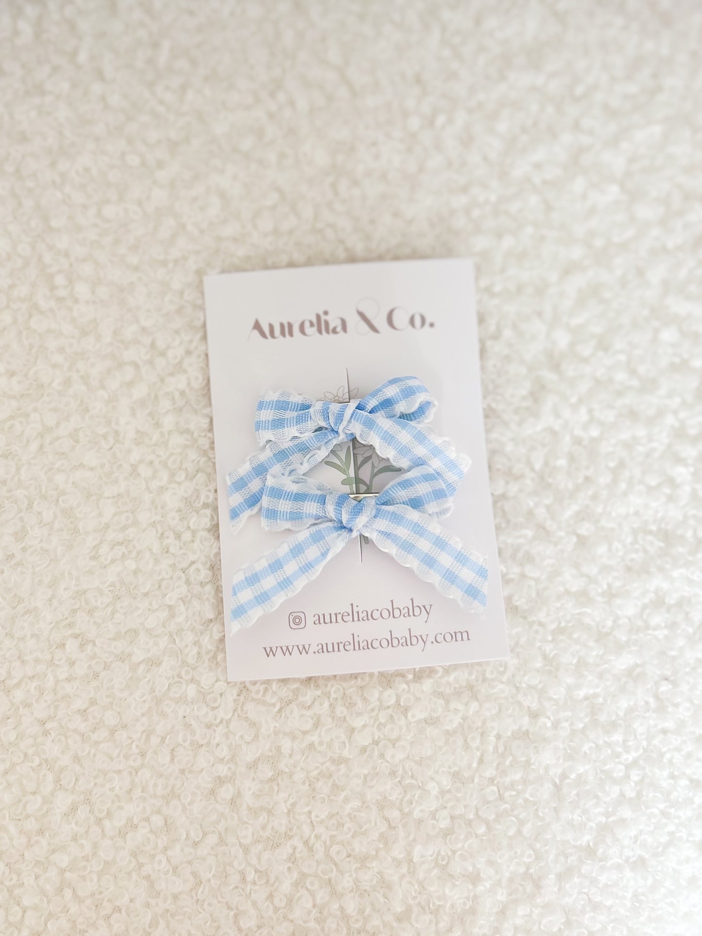 Plaid Mini Bows