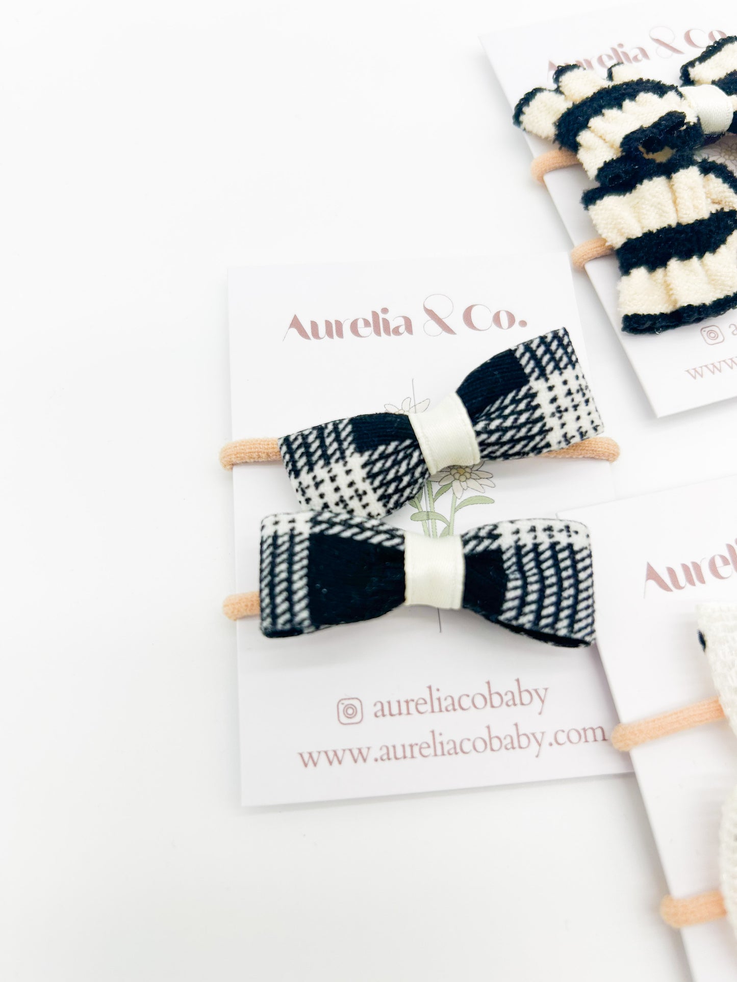 Mini Hair Tie Bows